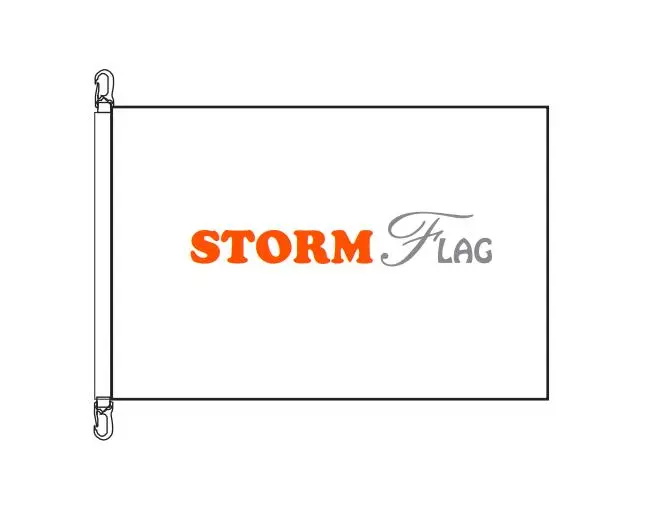 Logo digital polyester flag