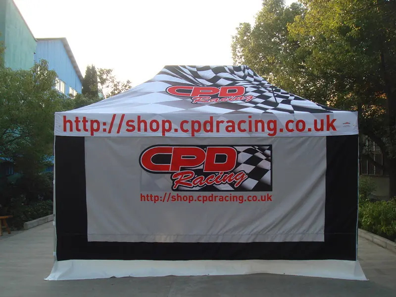 Digital Polyester Tent with PVC backing