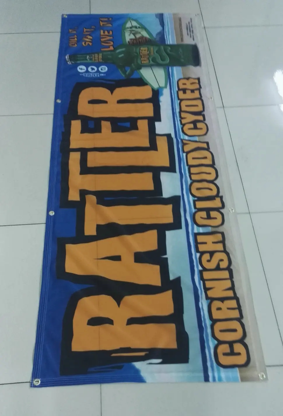 Digital printing polyester banner