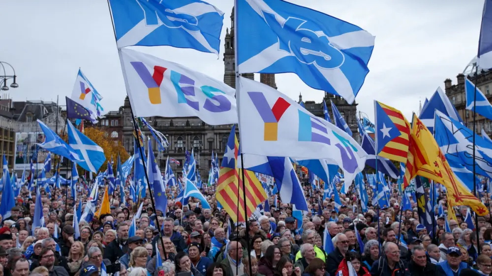 Scottish referendum Polyester flag